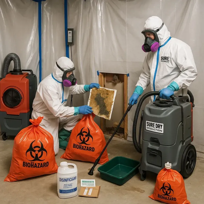 Contaminated Water Handling Protocols process in Lake County, MI