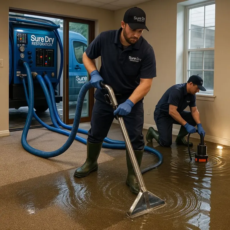 Water Extraction and Removal process in Lake County, MI